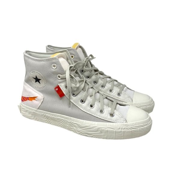 Converse Chuck Taylor All Star High Top Beige Men’s Size Canvas Sneakers A00794C - Picture 6 of 9